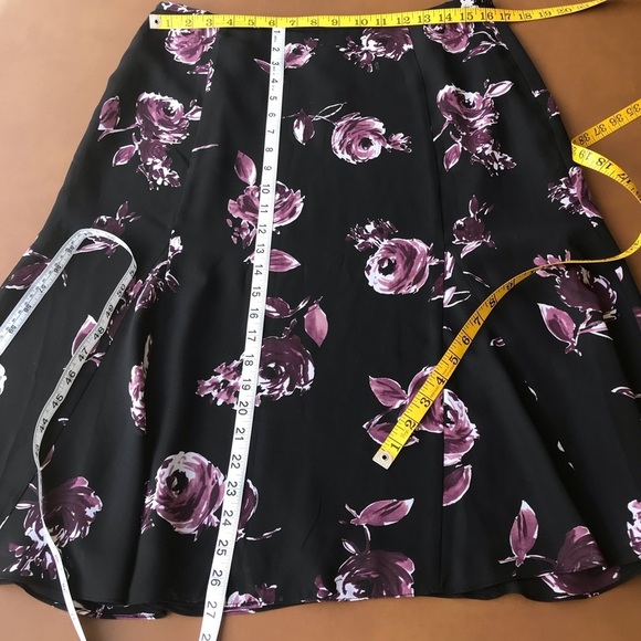 Ann Taylor Factory Floral Skirt NWT Size 12 - Picture 6 of 6